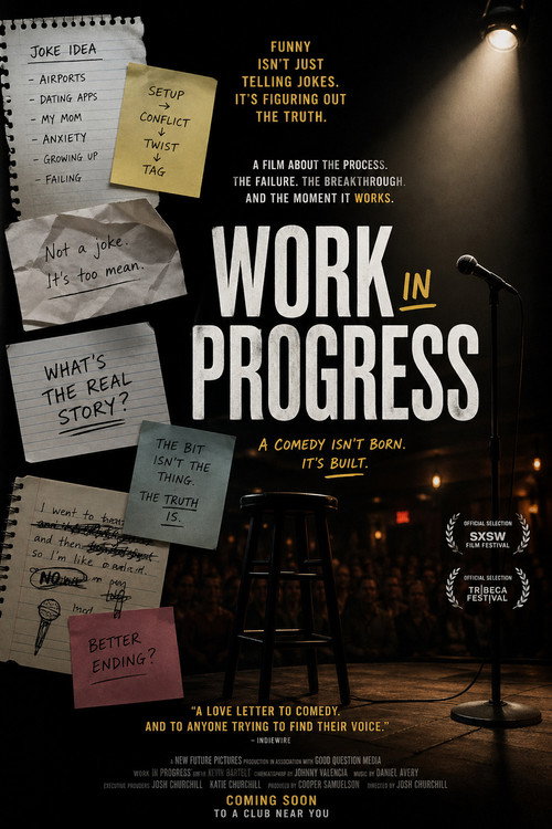 Work In Progress official trailer poster