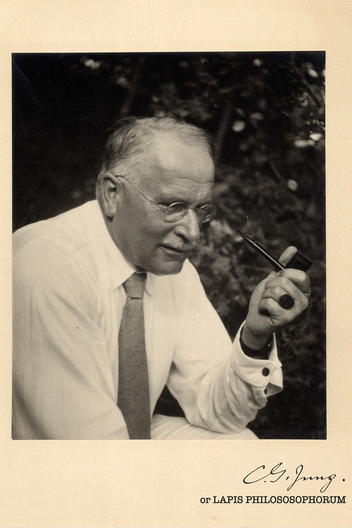 Carl G. Jung by Jerome Hill or Lapis Philosophorum official trailer poster