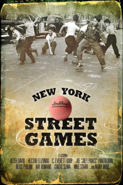 New York Street Games official trailer poster
