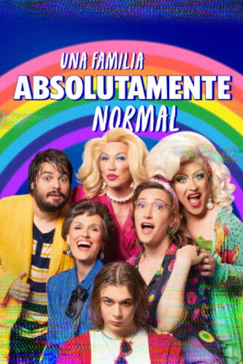 Una familia absolutamente normal official trailer poster