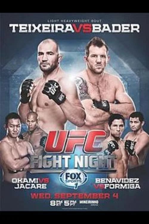 UFC Fight Night 28: Teixeira vs. Bader official trailer poster