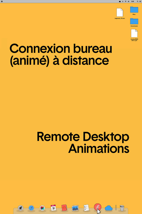 Remote Desktop Animations official trailer poster