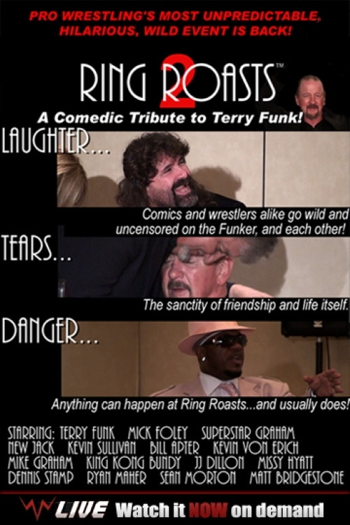 Ring Roasts II: A Comical Tribute to Terry Funk official trailer poster
