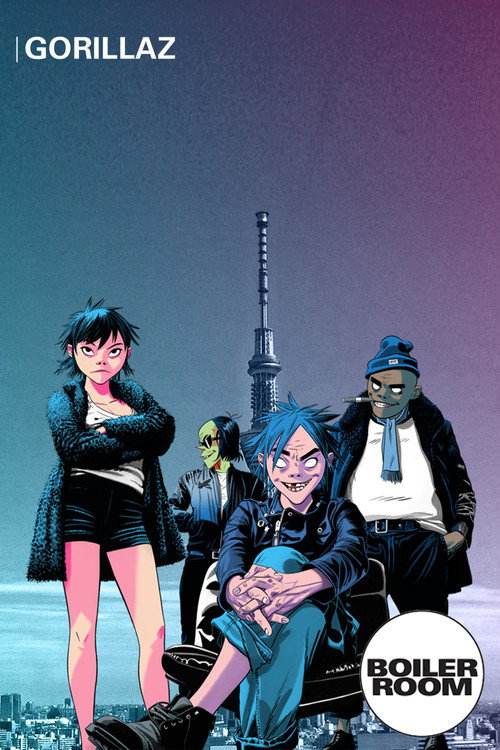 Gorillaz: The Now Now Live from Tokyo official trailer poster