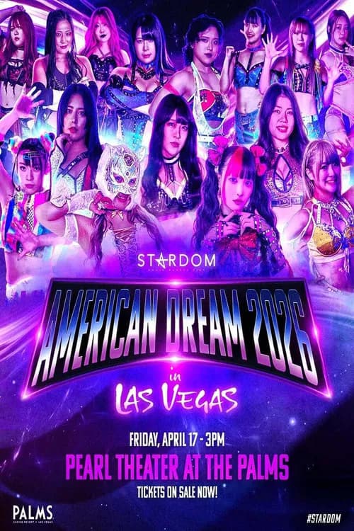 Stardom American Dream 2026 in Las Vegas official trailer poster