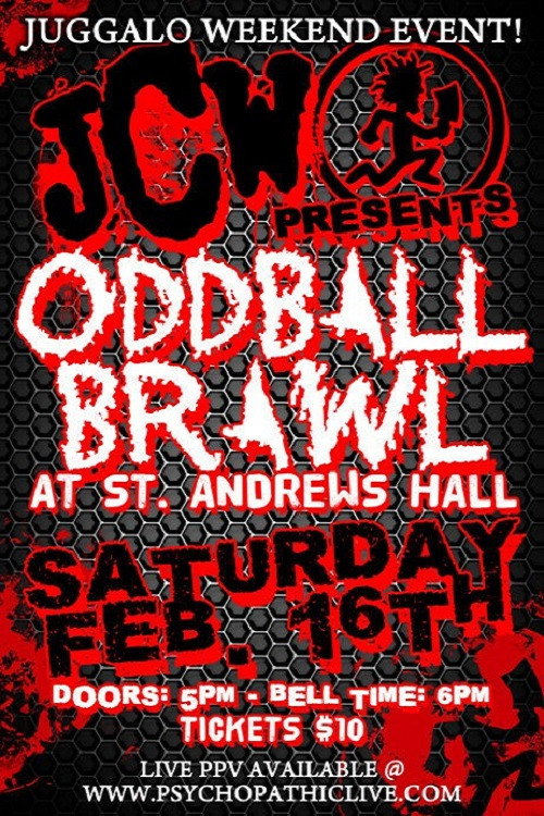 JCW Oddball Brawl official trailer poster