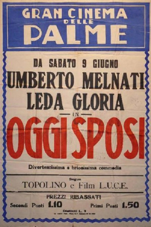 Oggi sposi official trailer poster