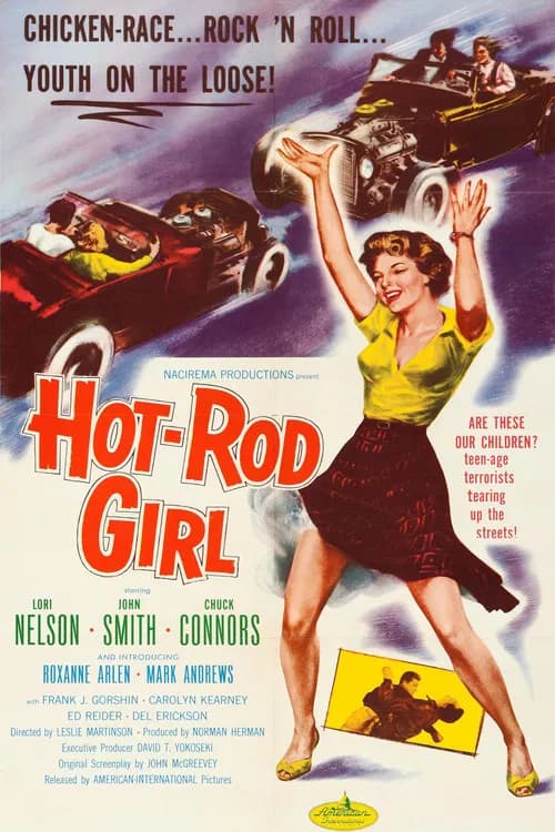 Hot Rod Girl official trailer poster