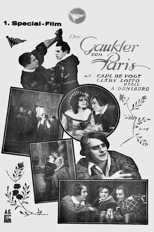 Der Gaukler von Paris official trailer poster