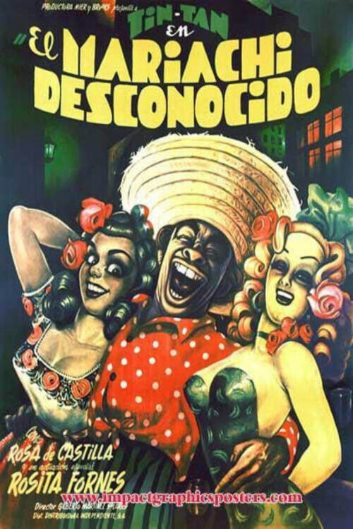 El mariachi desconocido official trailer poster