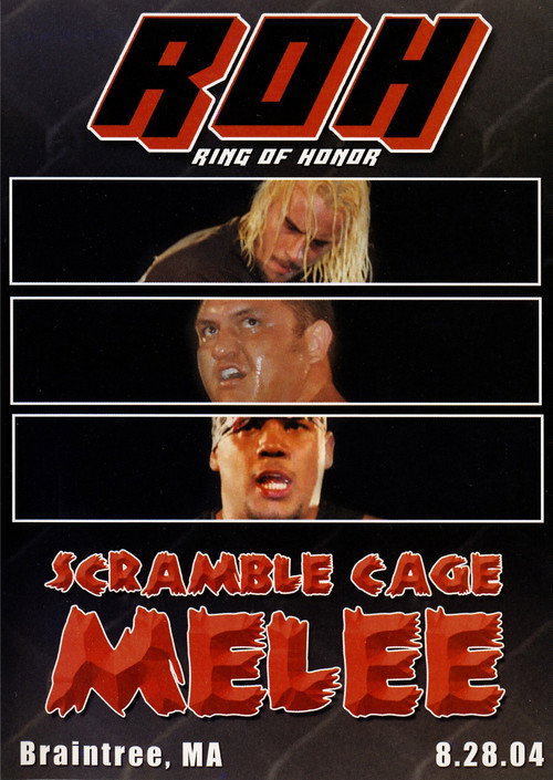 ROH: Scramble Cage Melee official trailer poster