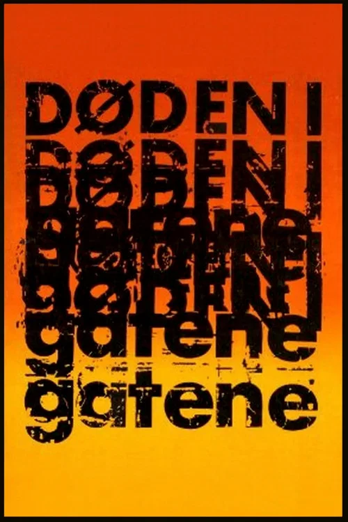Døden i gatene official trailer poster