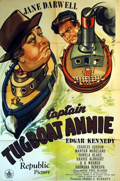 Captain Tugboat Annie official trailer poster