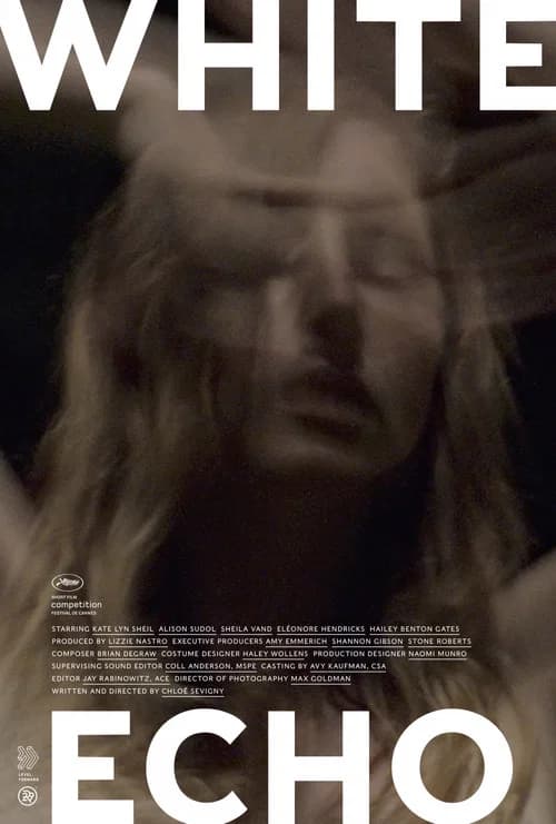 White Echo official trailer poster
