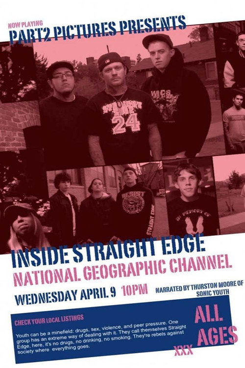 National Geographic: Inside Straight Edge official trailer poster