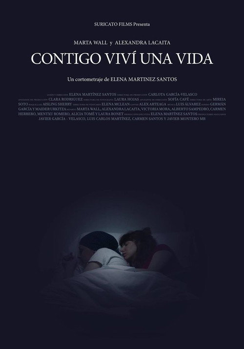 Contigo viví una vida official trailer poster