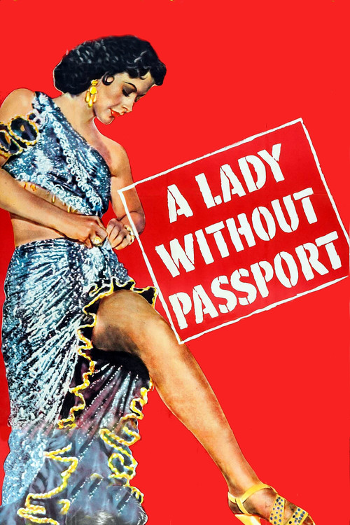 A Lady Without Passport official trailer poster