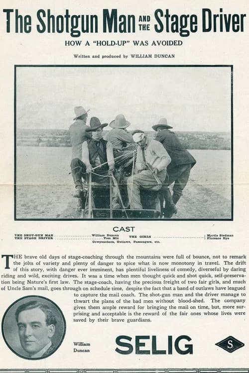 The Shotgun Man and the Stage Driver official trailer poster