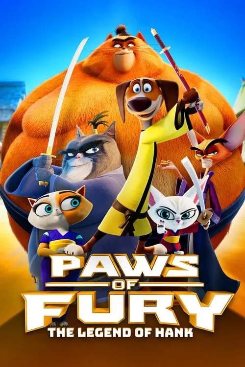 Paws of Fury: The Legend of Hank official trailer poster
