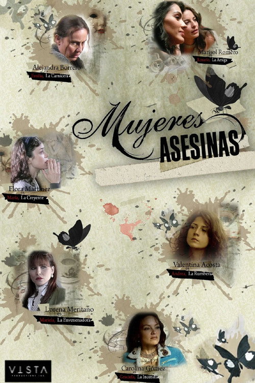 Mujeres asesinas official trailer poster