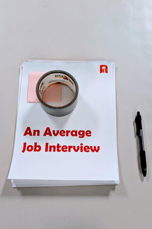 An Average Job Interview official trailer poster