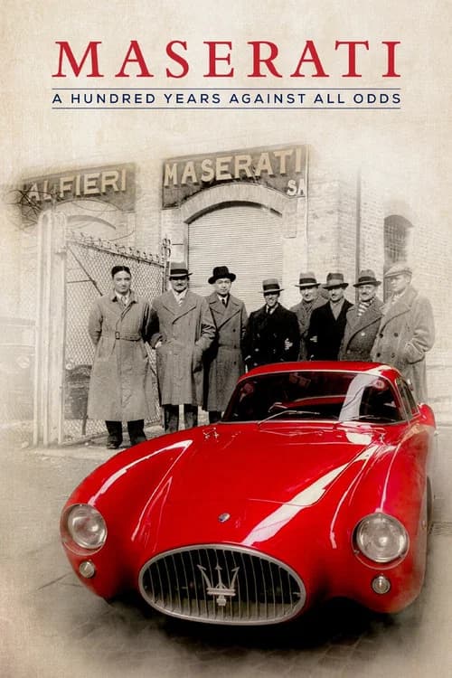 Maserati: A Hundred Years Against All Odds official trailer poster