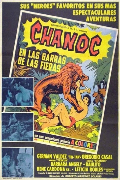 Chanoc en las garras de las fieras official trailer poster