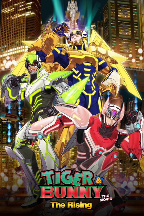 TIGER & BUNNY: The Rising official trailer poster