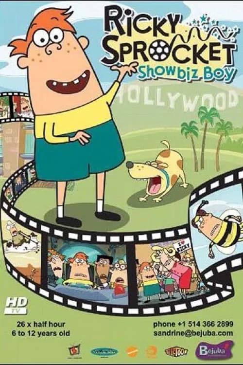 Ricky Sprocket: Showbiz Boy official trailer poster