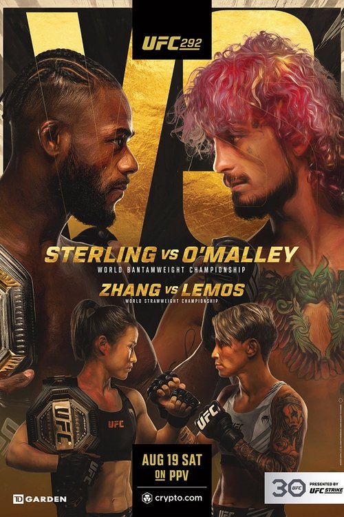 UFC 292: Sterling vs. O'Malley official trailer poster