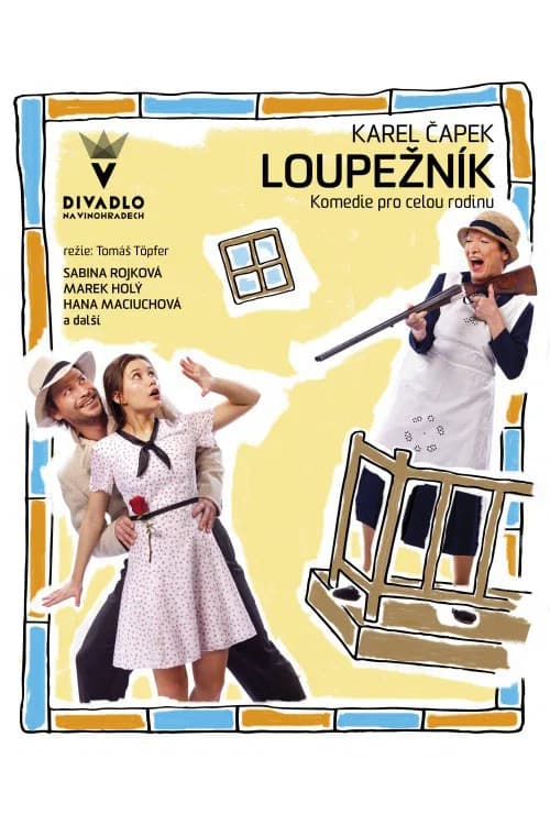 Loupežník official trailer poster