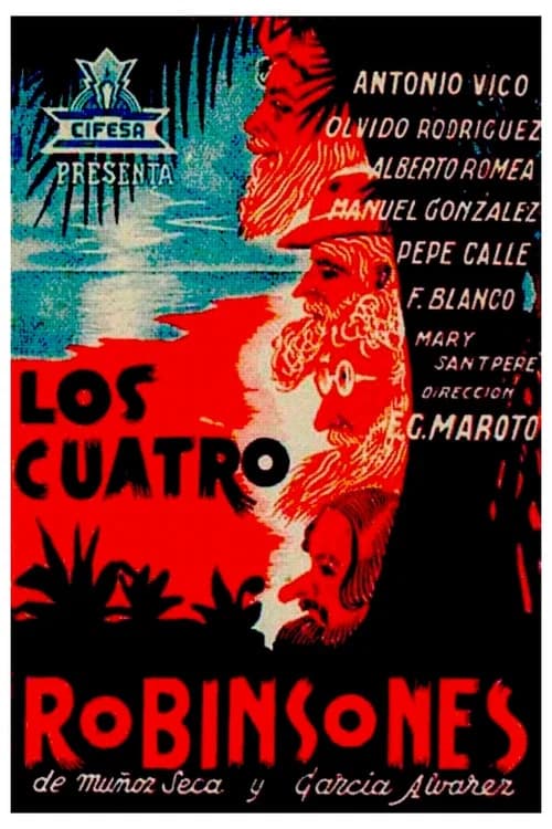 Los cuatro robinsones official trailer poster