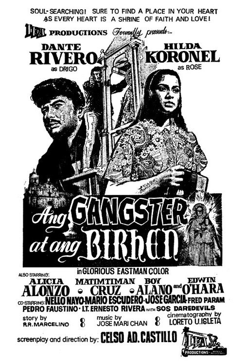 Ang Gangster At Ang Birhen official trailer poster