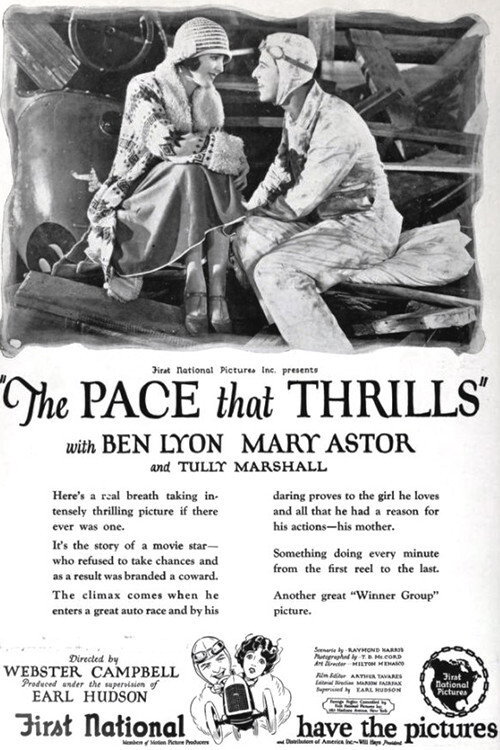 The Pace That Thrills official trailer poster
