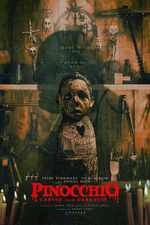 Pinocchio: Carved from Darkness official trailer poster