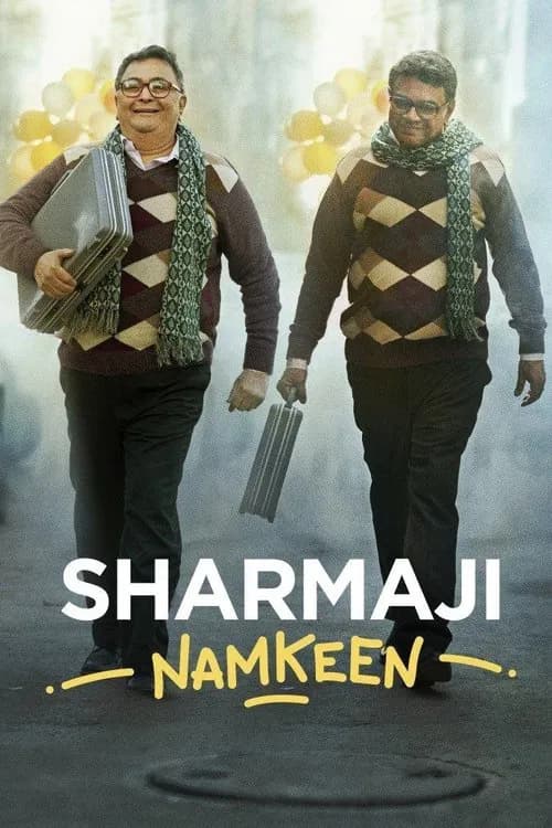 Sharmaji Namkeen official trailer poster