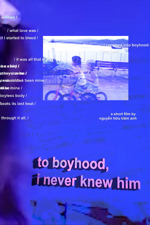 to boyhood, i never knew him official trailer poster