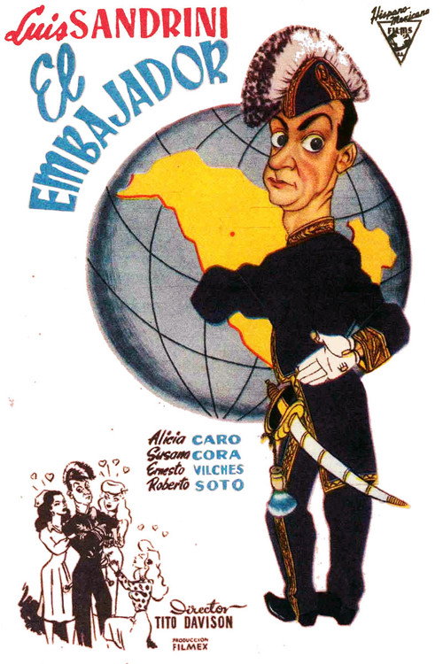 El embajador official trailer poster