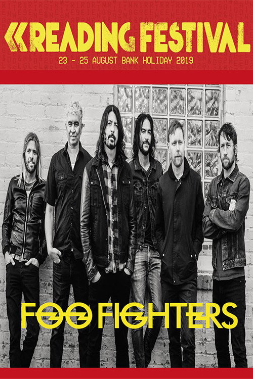 Foo Fighters - Reading Festival official trailer poster