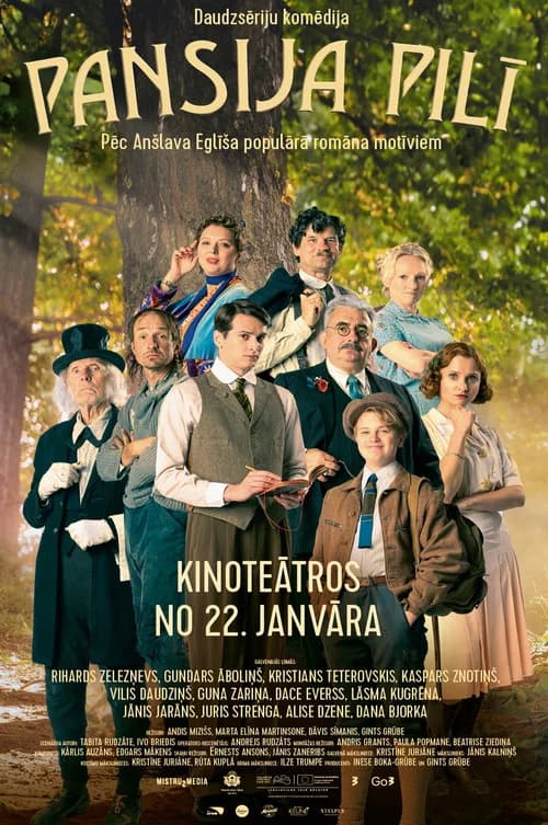 Pansion in the Mansion official trailer poster