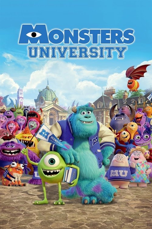 Monsters University official trailer poster