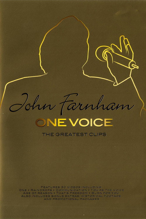 John Farnham - One Voice - The Greatest Clips official trailer poster
