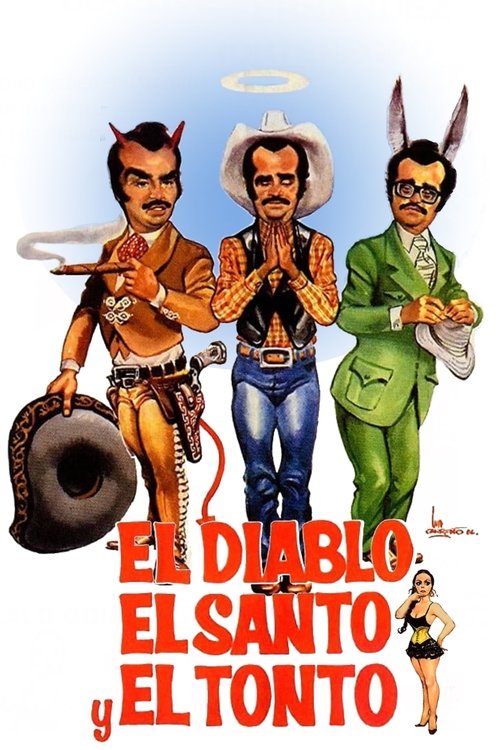 El Diablo El Santo Y El Tonto official trailer poster