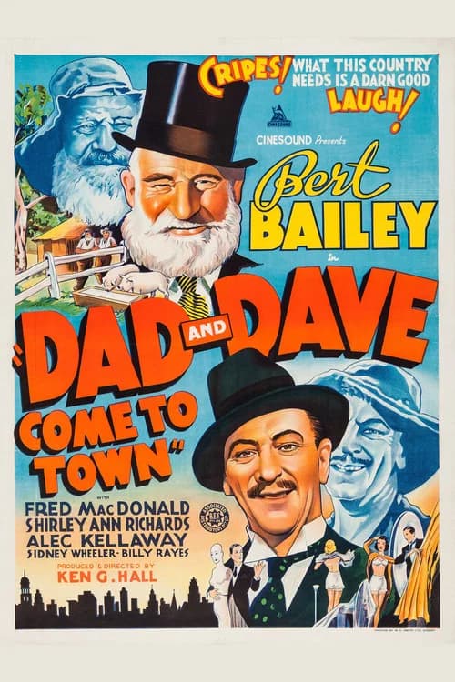 Dad and Dave Come to Town official trailer poster