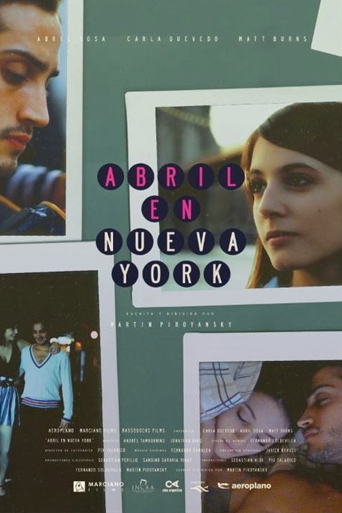 April in New York official trailer poster