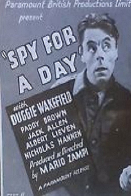 Spy for a Day official trailer poster
