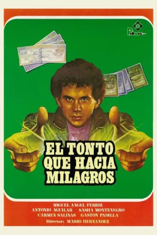 El tonto que hacía milagros official trailer poster