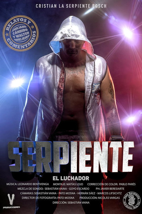 Serpiente el luchador official trailer poster