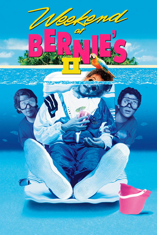 Weekend at Bernie's II official trailer poster