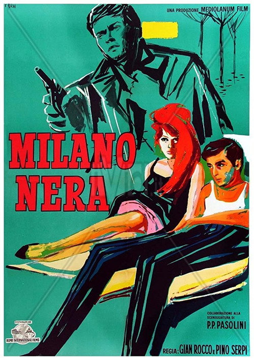 Milano nera official trailer poster